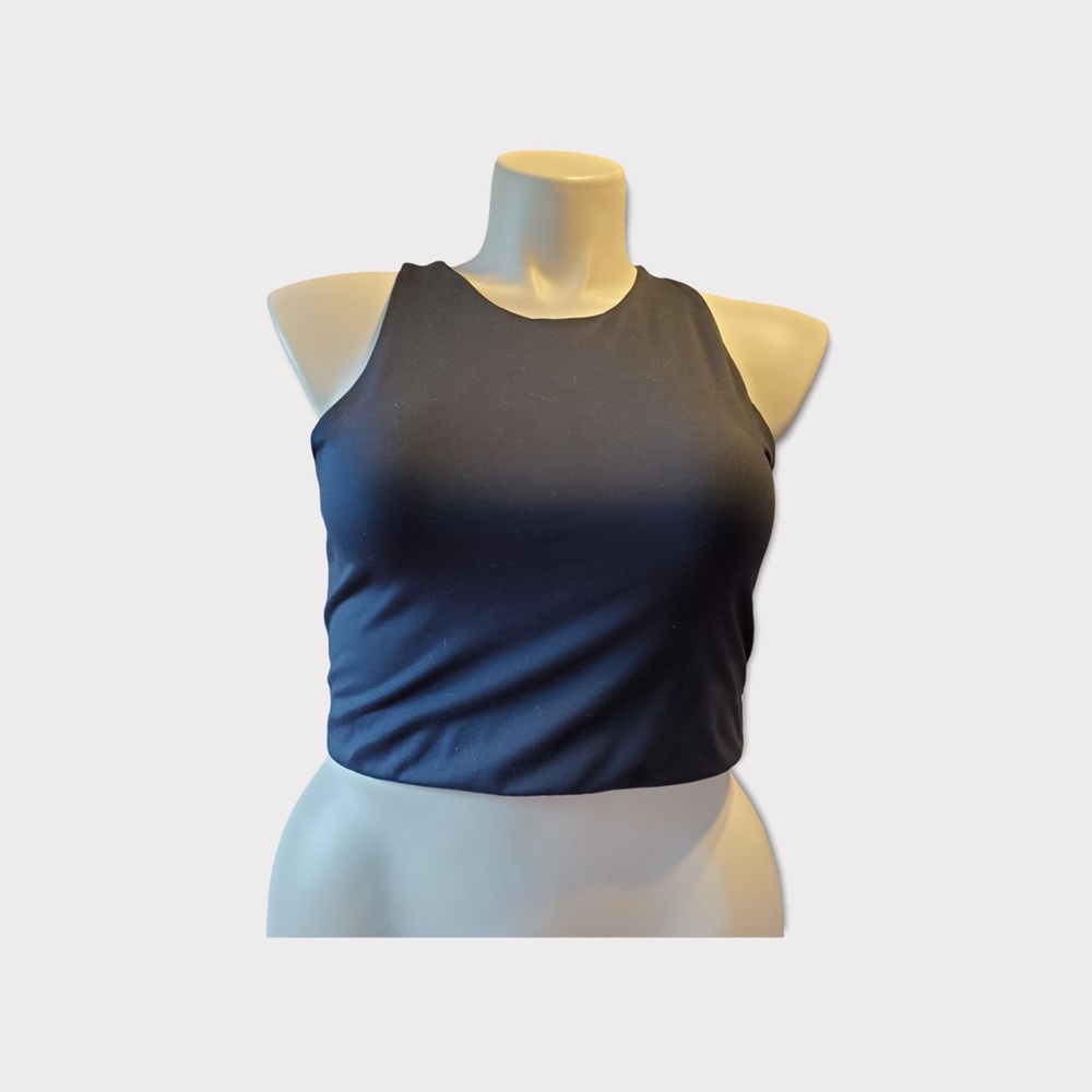 Girlfriend Collective Dylan Bra Midnight XXL